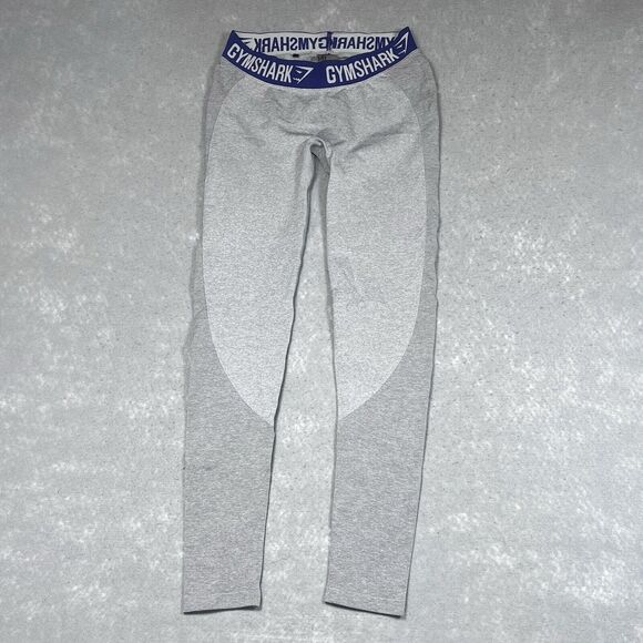 Gymshark Leggings Womens Size Medium Gray Athleisure Workout Running Legging - Picture 1 of 10